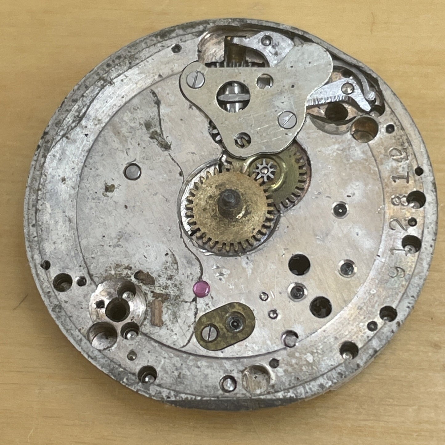 Rotherhams 10.5 Ligne Watch Movement Shot Balance Ref LG14-90
