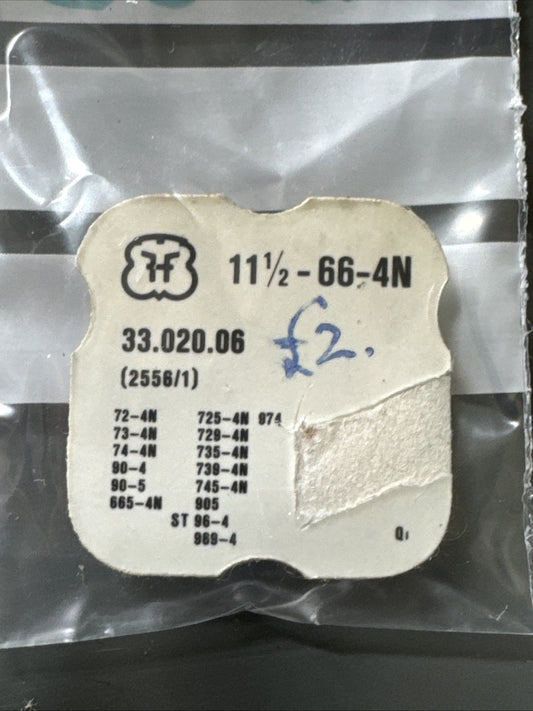 FHF 66 / 4N Calendar Change Wheel & Screw Part X1 #2556/1 Ref LG10-52