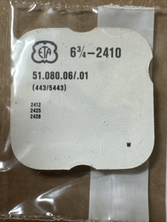 ETA 2410 Setting Lever & Screw #443 5443 X1 Ref LG11-164