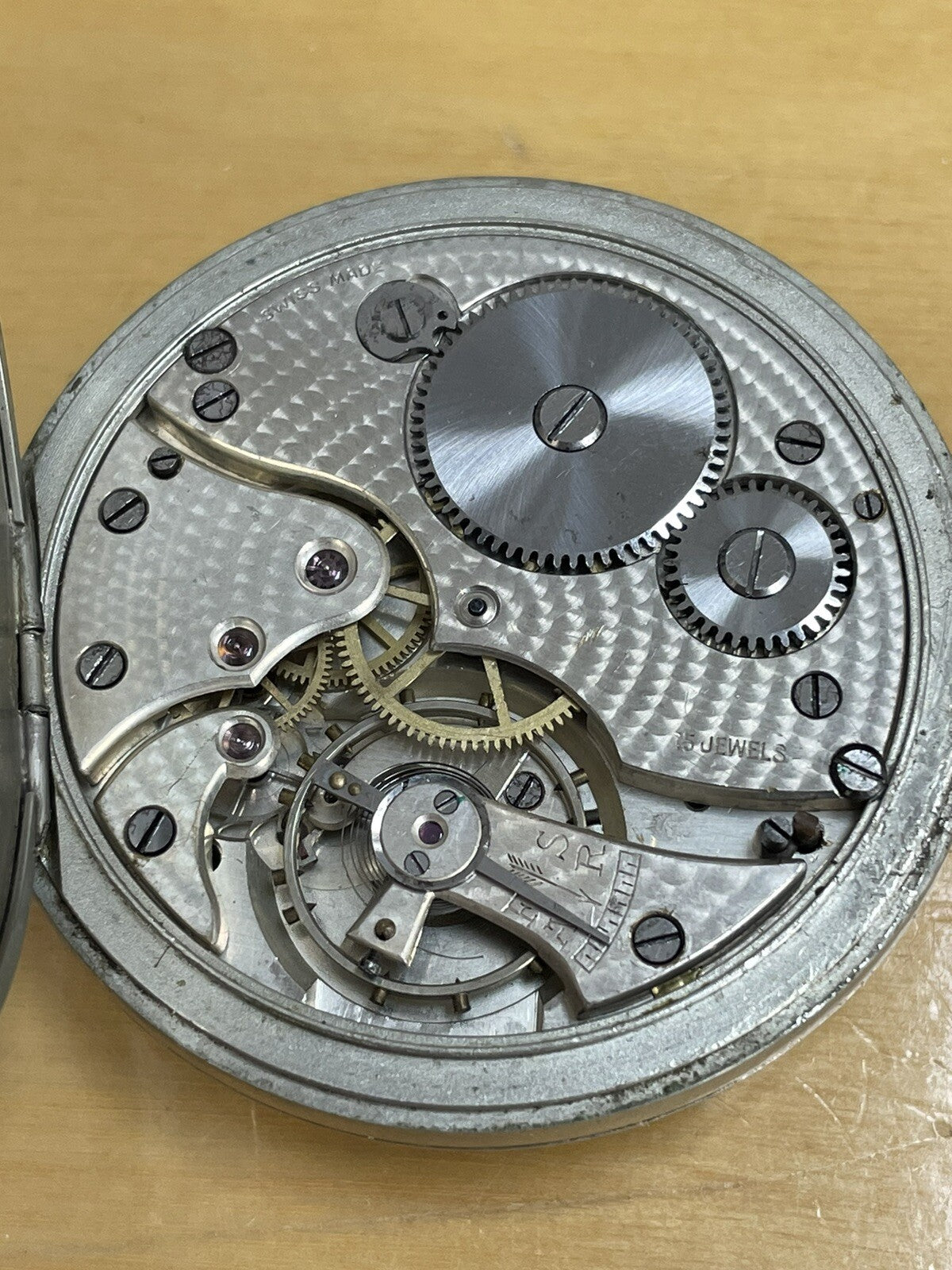 Fleurier 40B Pocket Watch Running Ref P
