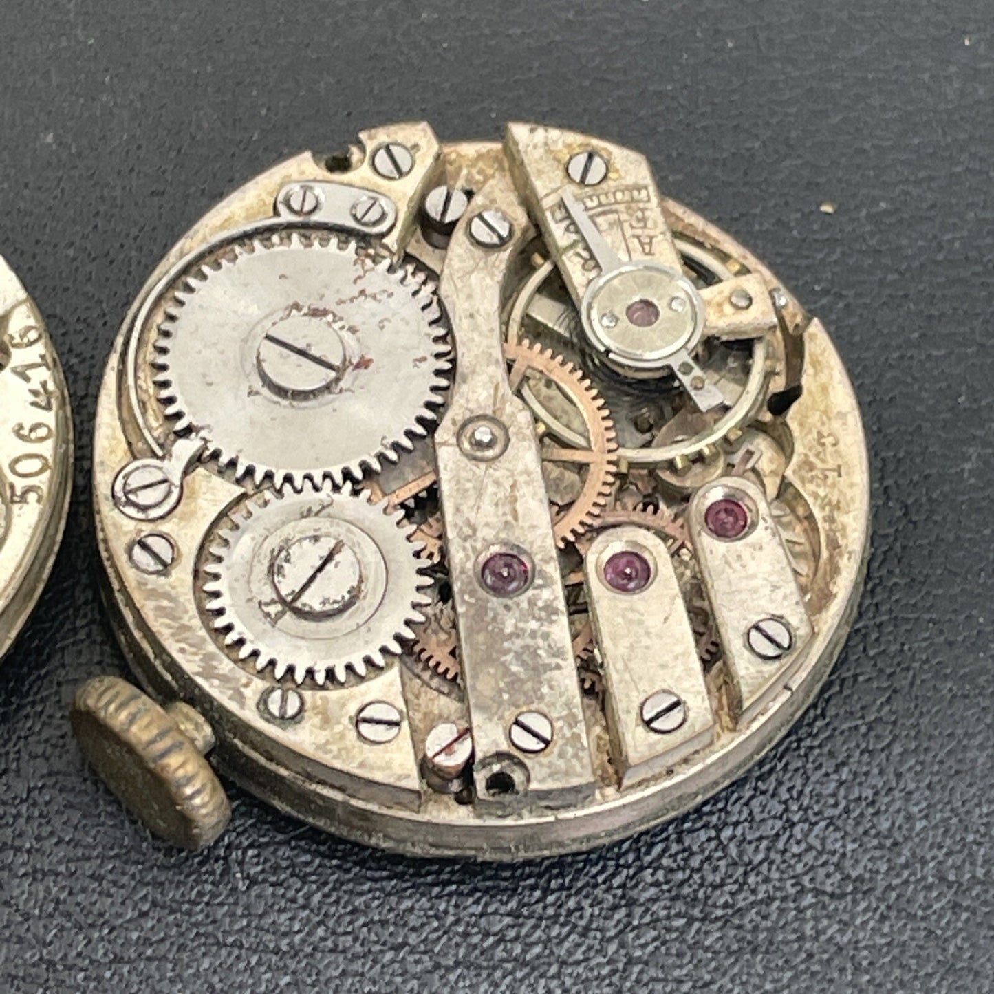 2 Pieces Early Font Robert 10.5 Ligne Movements Ref P20