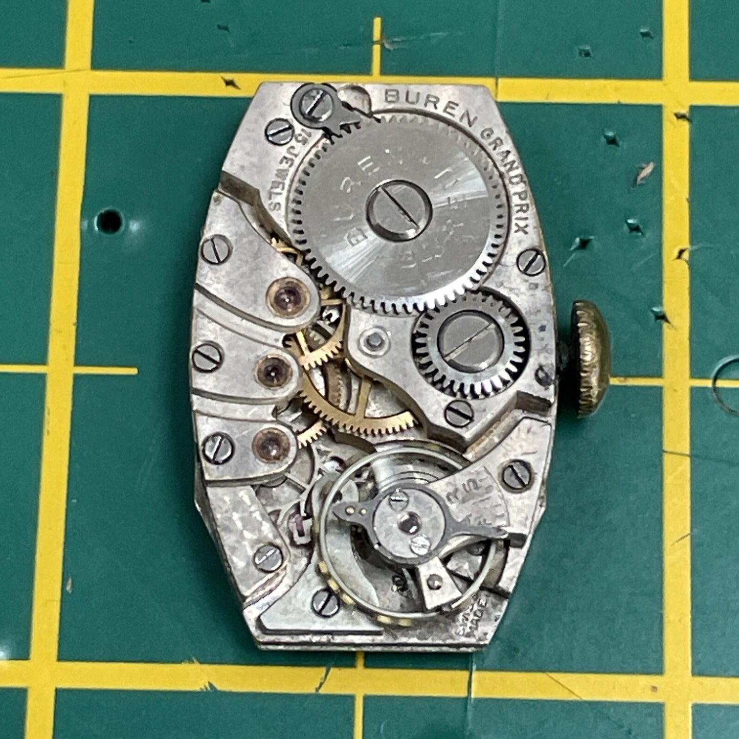 Buren 385 Movement Ticking Briefly Ref LG9