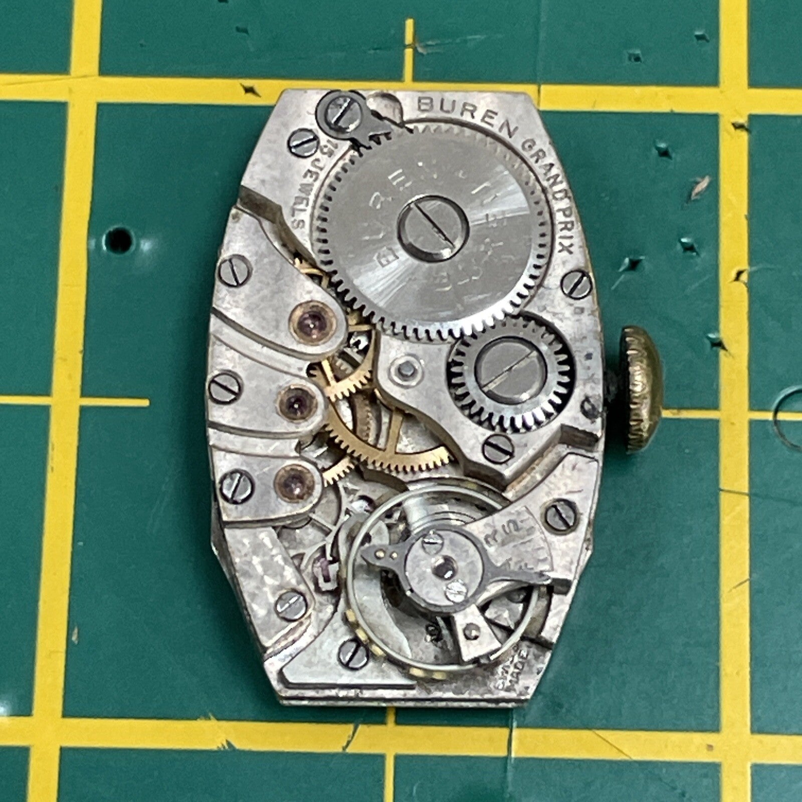 Buren 385 Movement Ticking Briefly Ref LG9