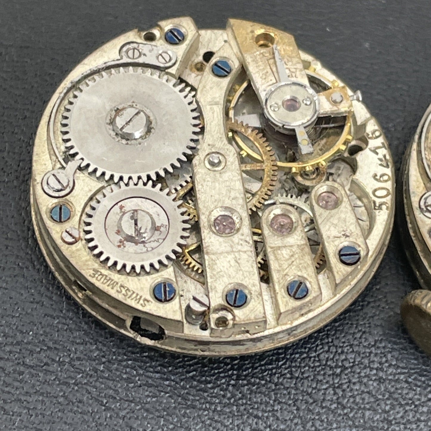 2 Pieces Early Font Robert 10.5 Ligne Movements Ref P20