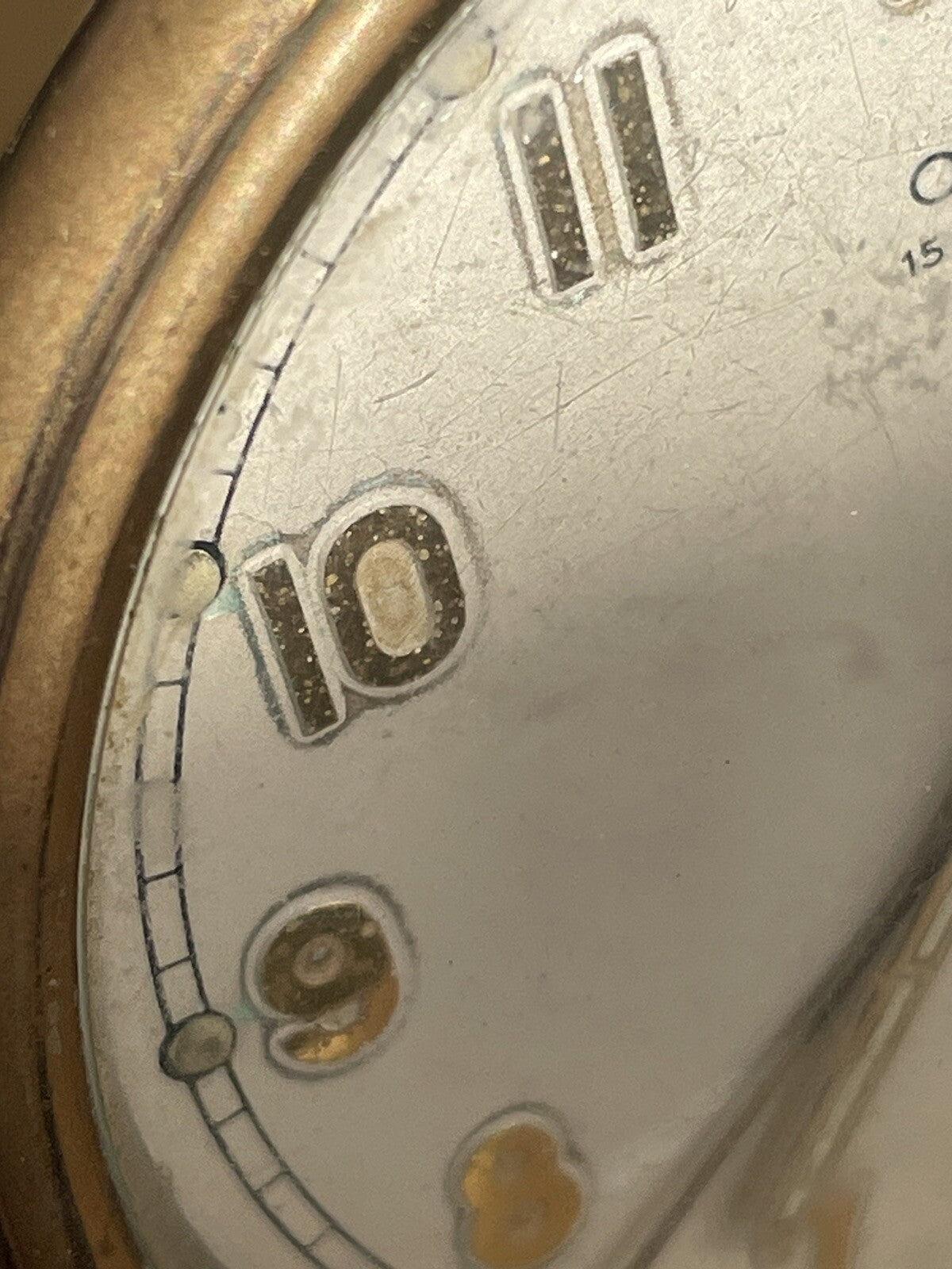 Ca 1960s Oris 8 Day Clock Cal 802 15J Good Balance