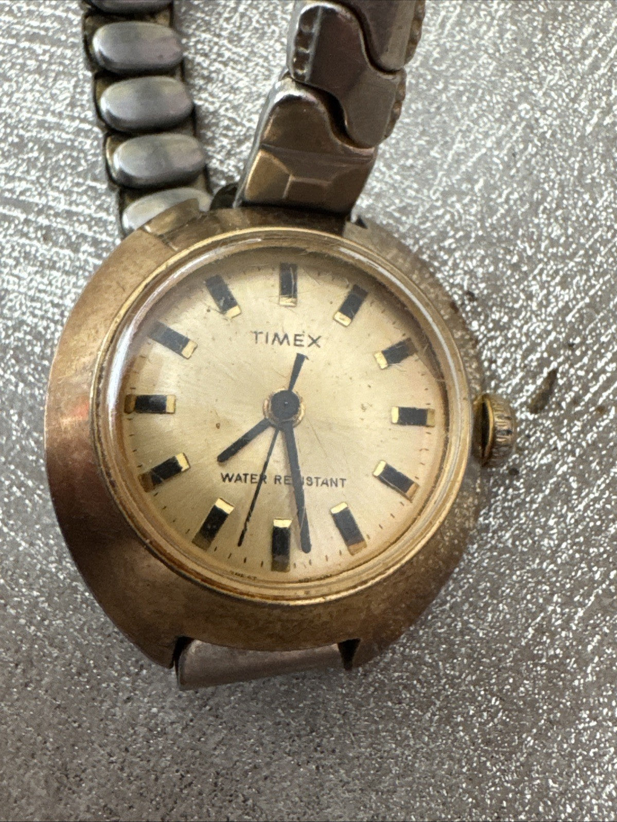 Ladies Timex Watch Ca 1970s Ticking