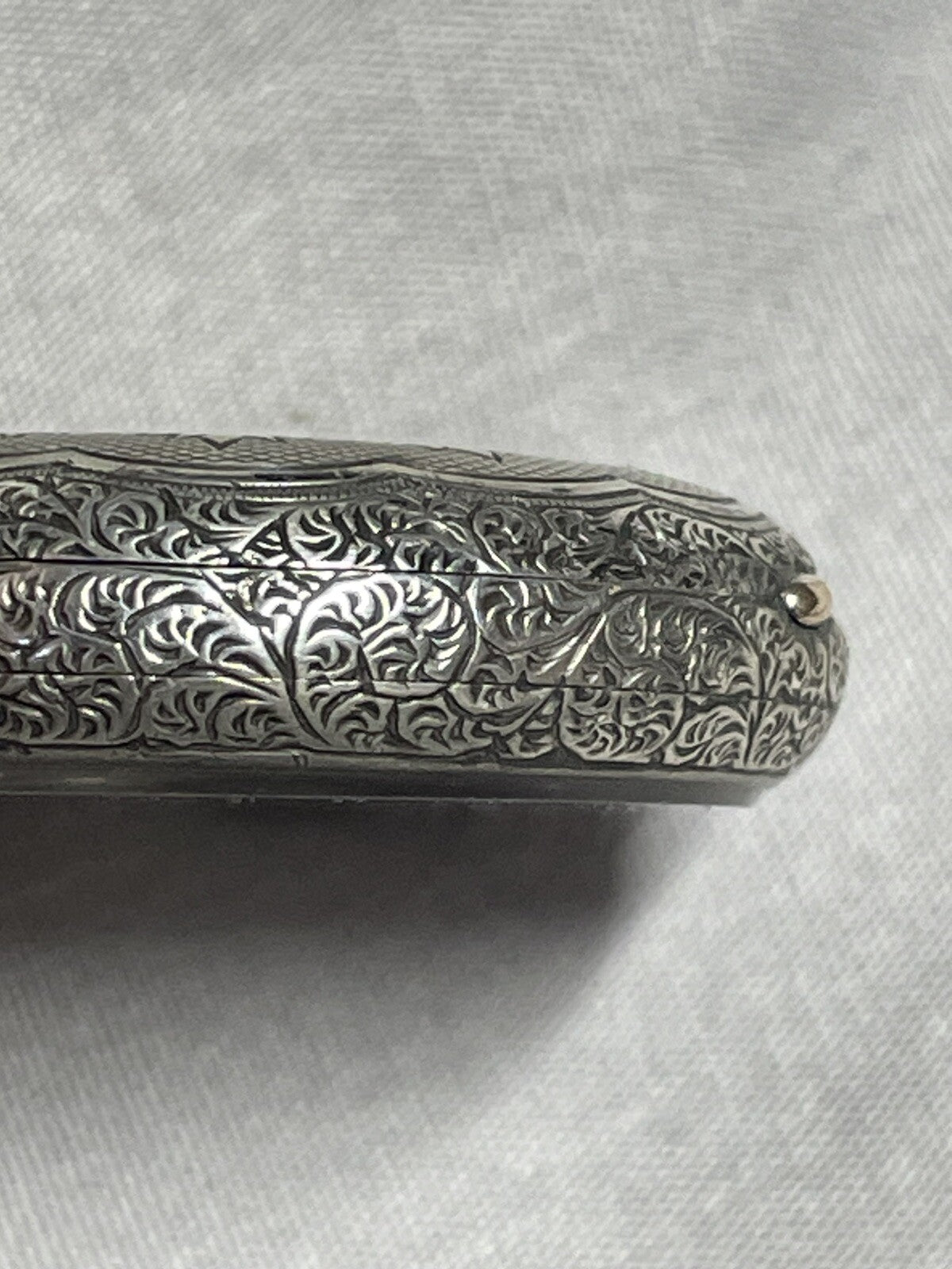 1882 Fine Silver Fob Watch Good Balance Immaculate Case. Whistlers Mother Link?