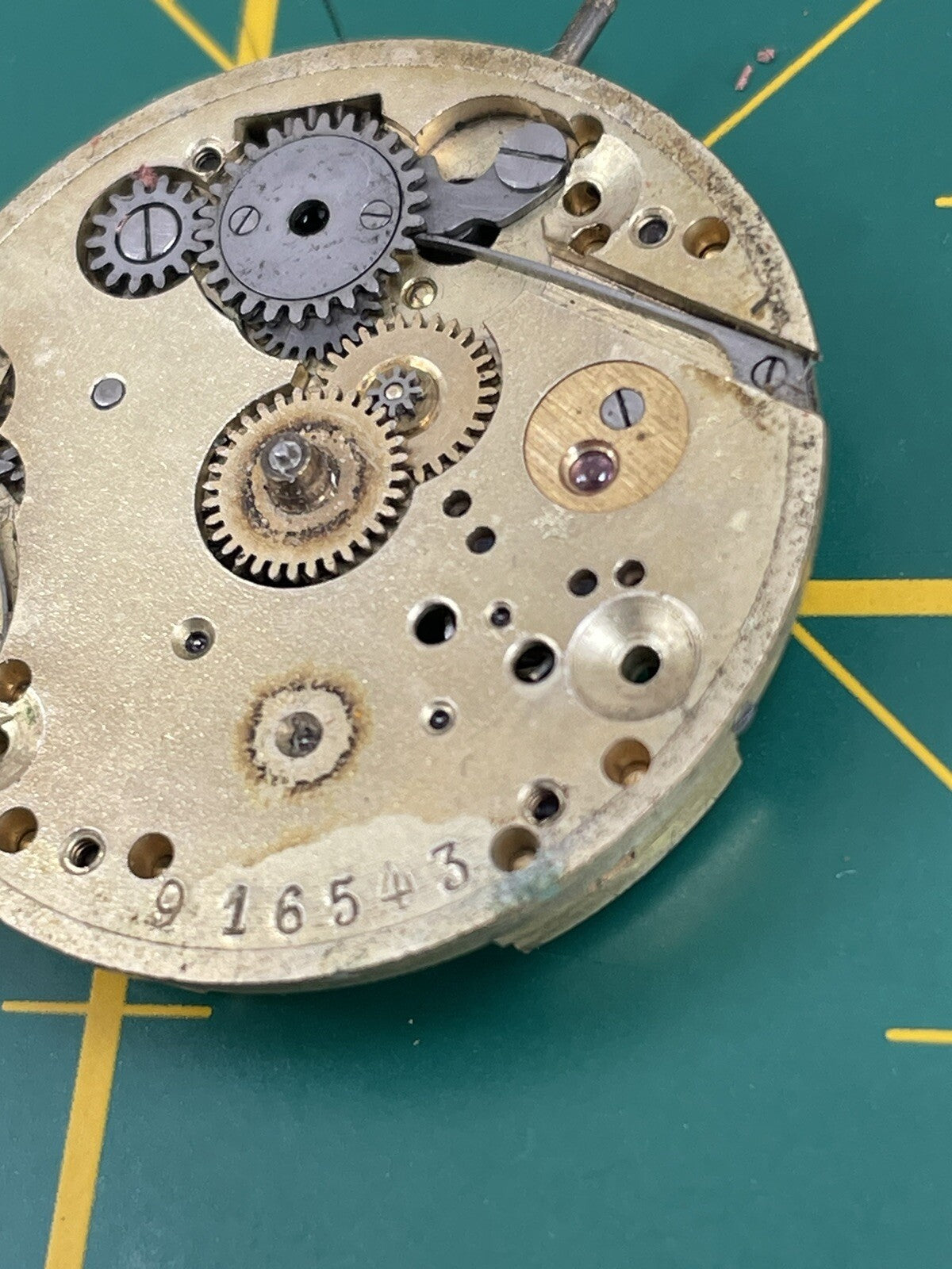 Vintage 1880s Longines 13 Ligne Watch Movement Good Balance 1888 / 1889 Ref LG10