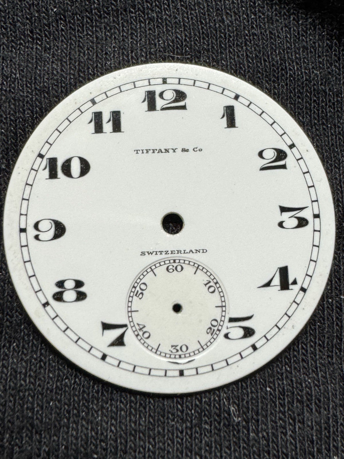 Tiffany & Co Watch Dial Longines 13.33 13.34 Ca 1910 - 1920