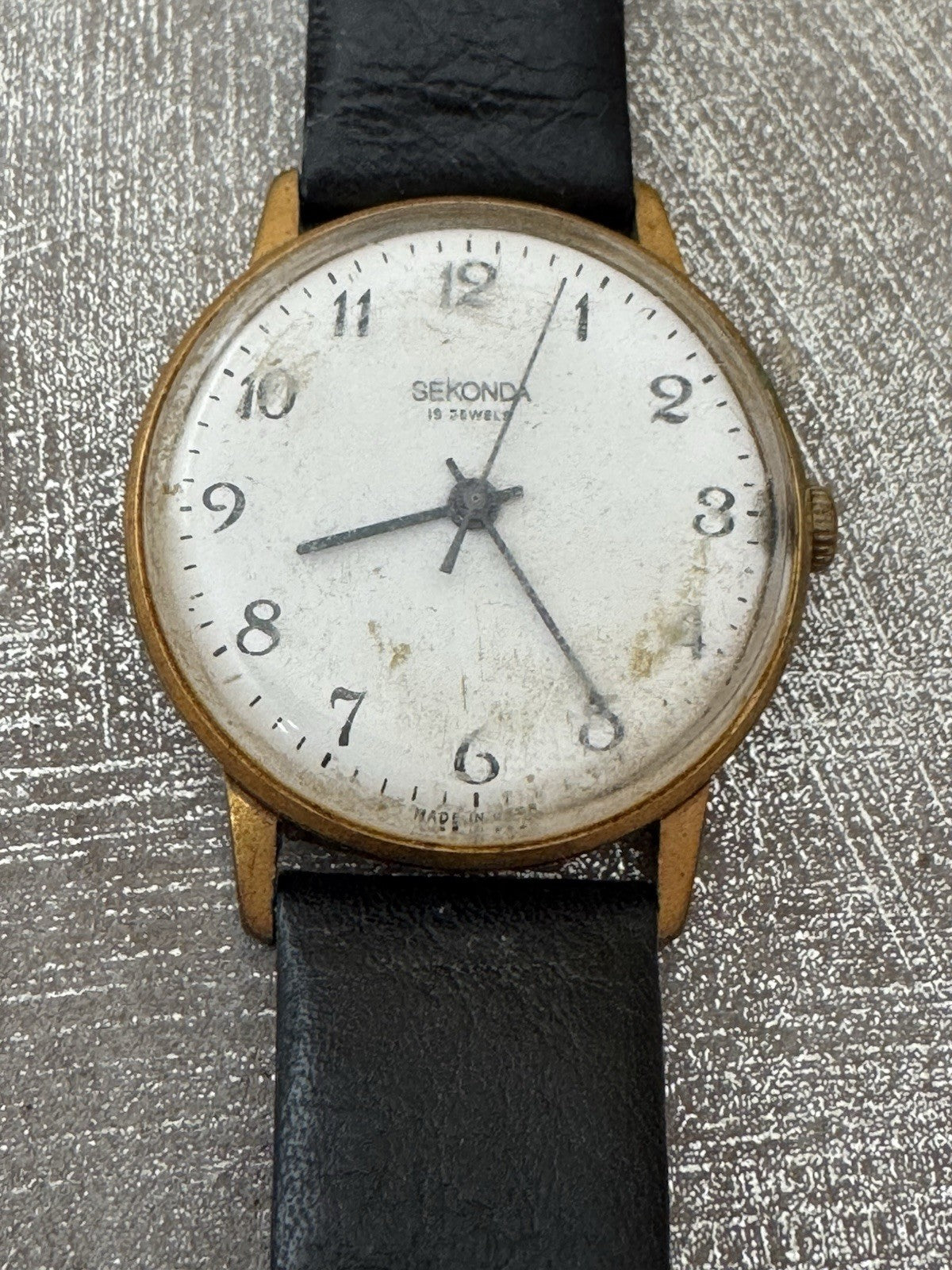 Mens Sekonda Watch 33.6mm Mechanical Watch 2609HA Spares Repair