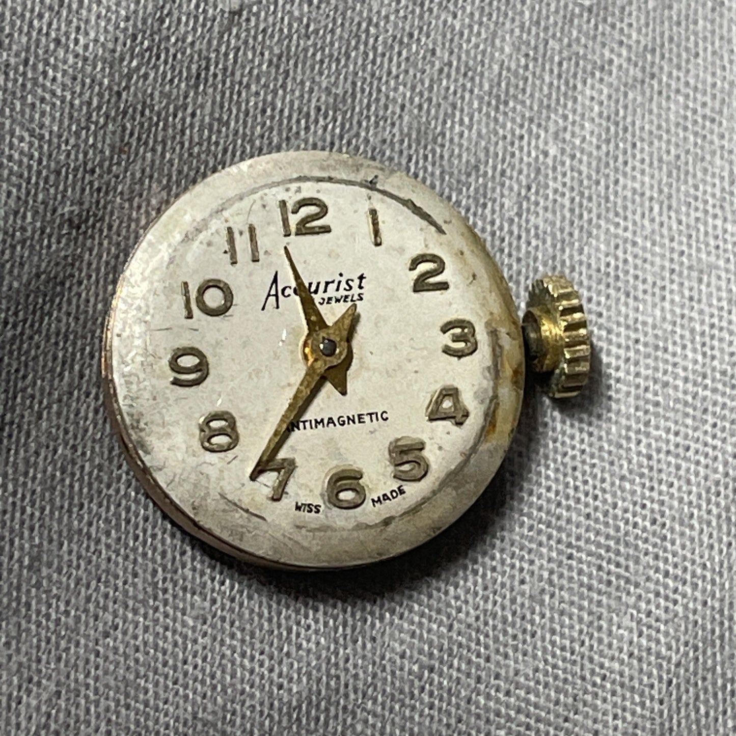 ETA 2410 Movement Ticking For Parts  H25