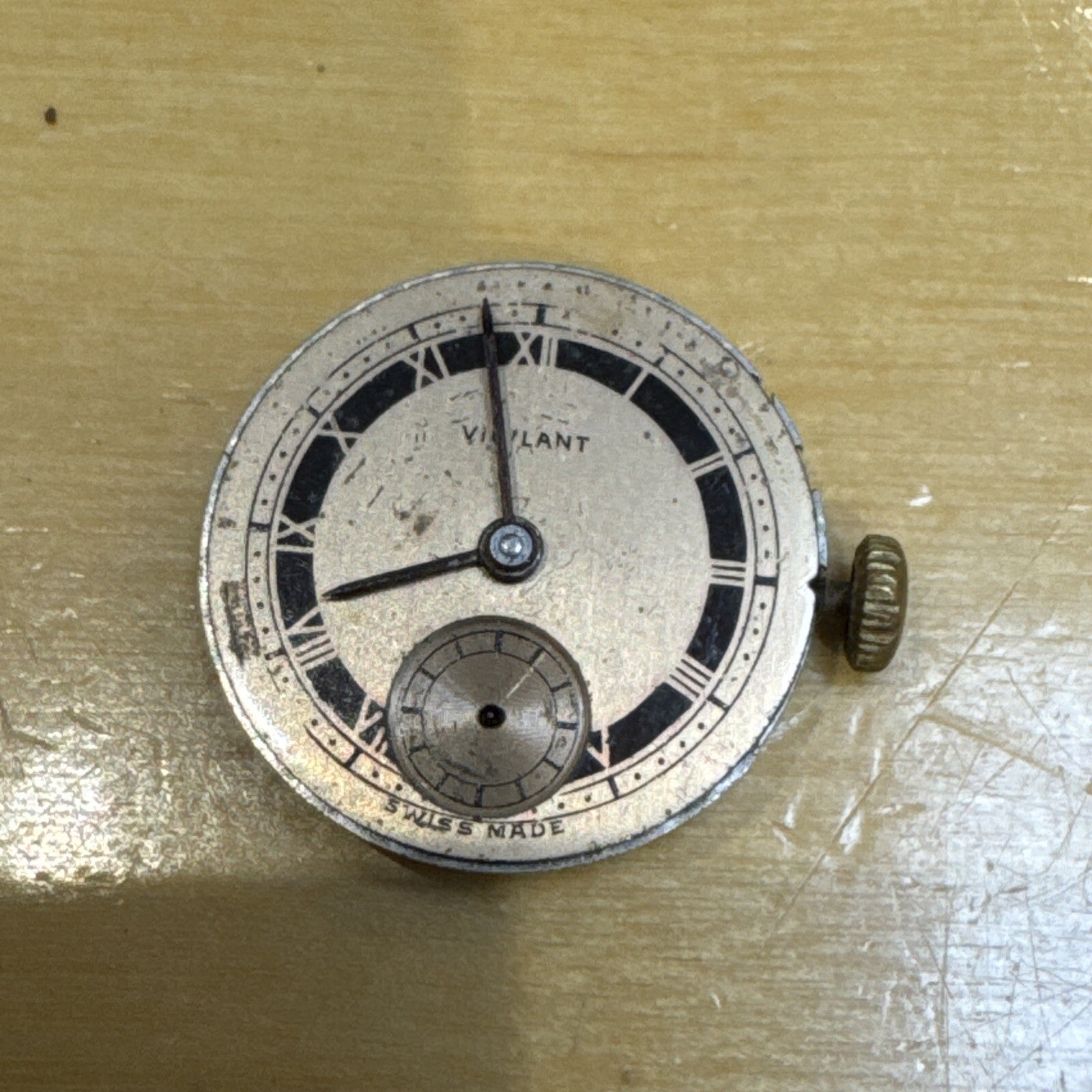 Unitas 200 201 Movement For Parts Ref N84