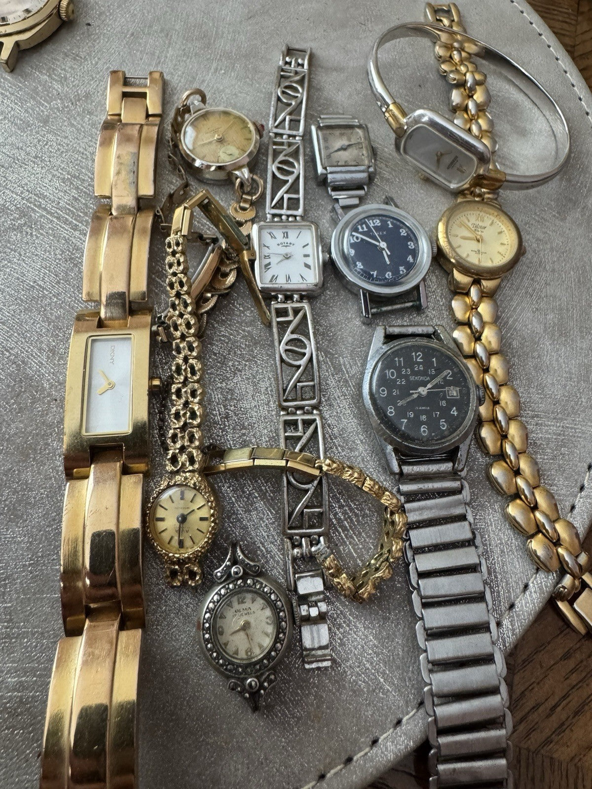 Job Lot Ladies Watches Mechanical & Quartz For Parts Repair