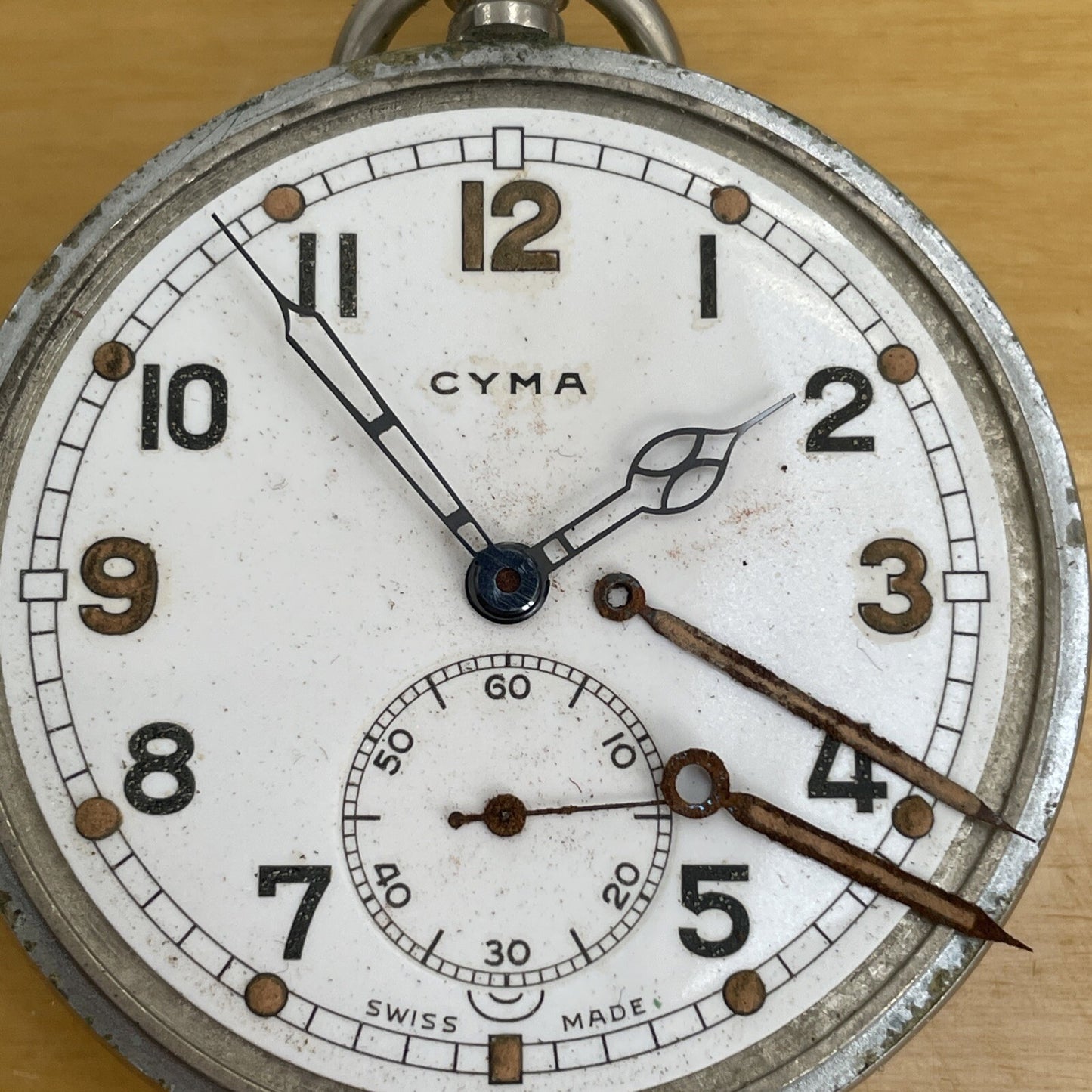 NOS Hands Cyma Ref 775 GSTP Pocket Watch 1 Pair H&M ~ 175 X 110