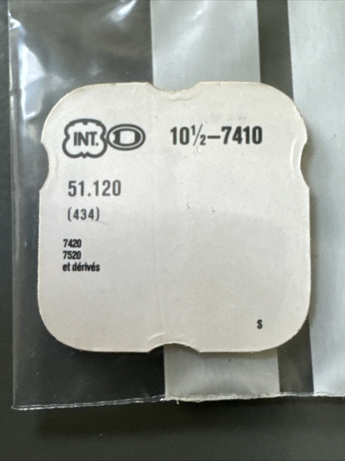 Derby 7410 Click Spring #434 X1 Ref LG11-165 166