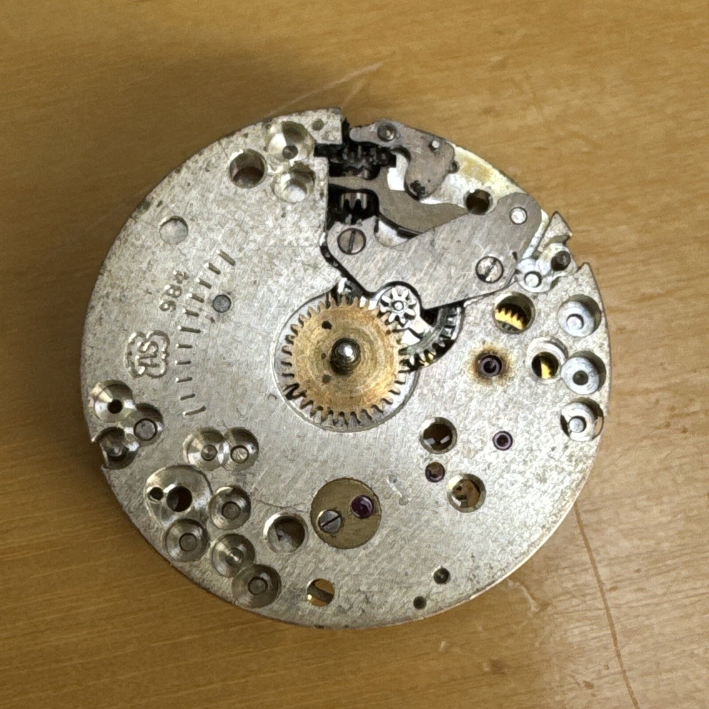 AS 984 Shockproof Movement For Parts Ref N64