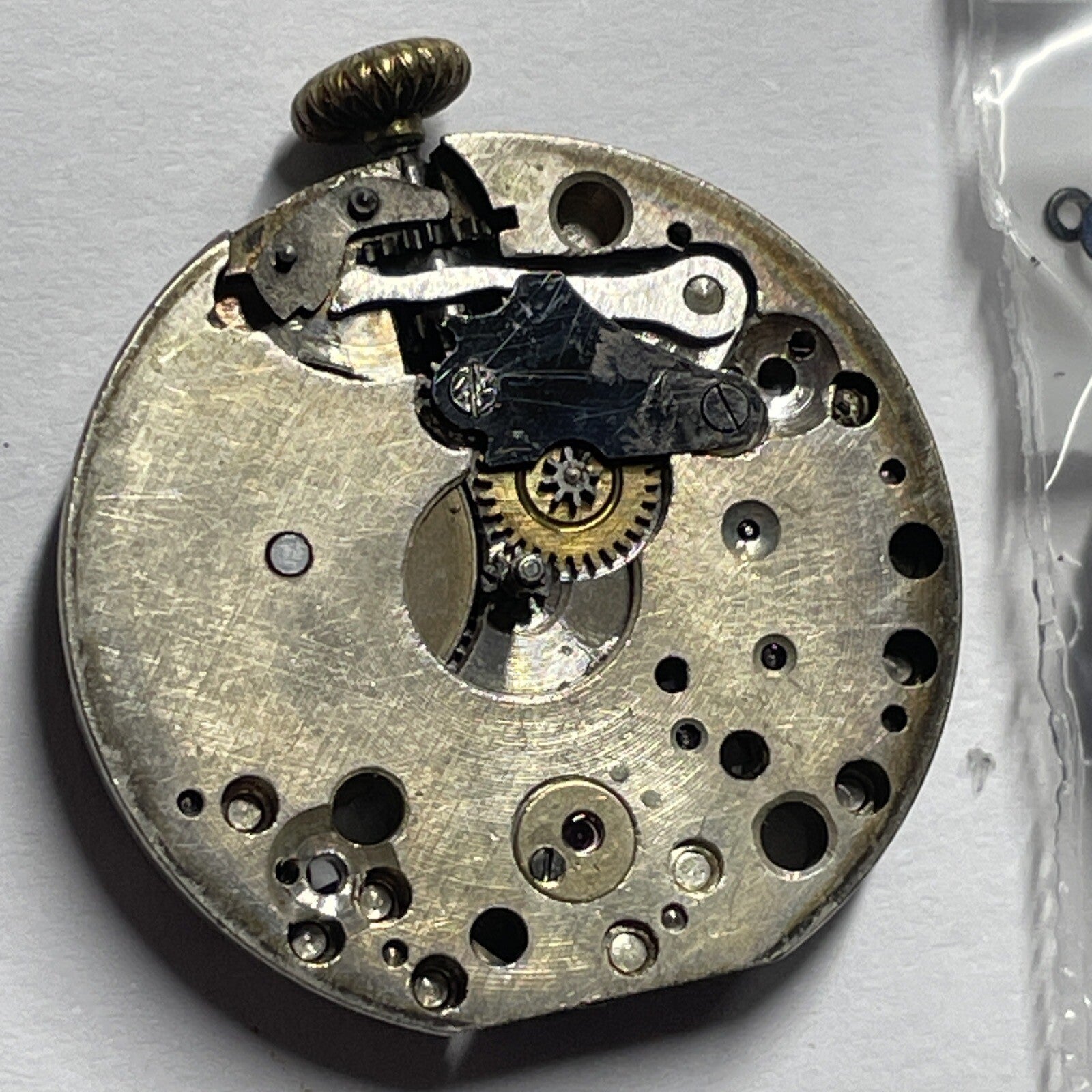 Gruen 715 Movement For Parts Spares Repair E16