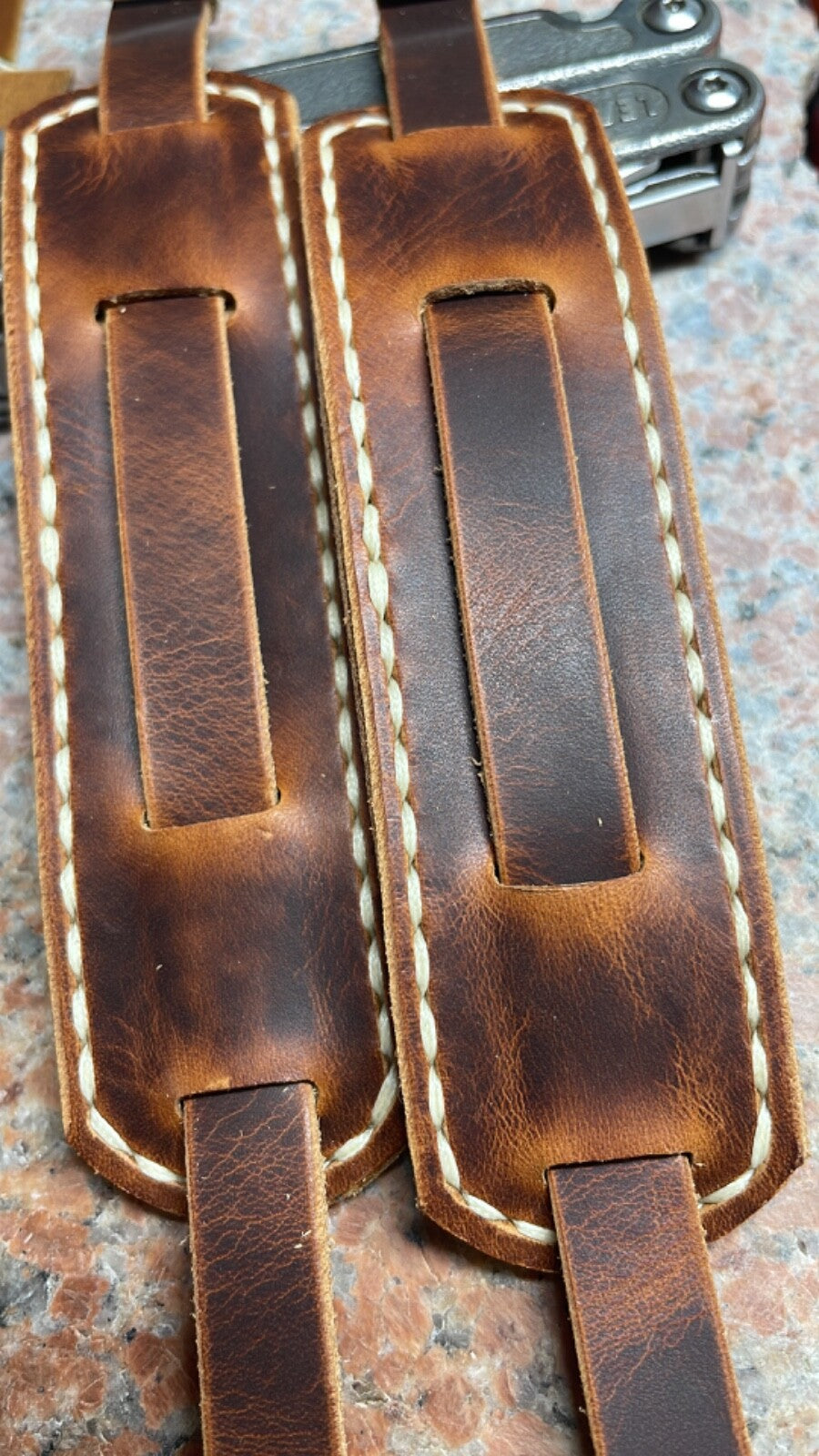 Luxury Trench Watch Strap Hand Made Italian Veg Tan F/Grain Leather New Colours