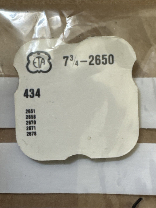 ETA 2650 Spring Click #434 X1 Ref LG11-121