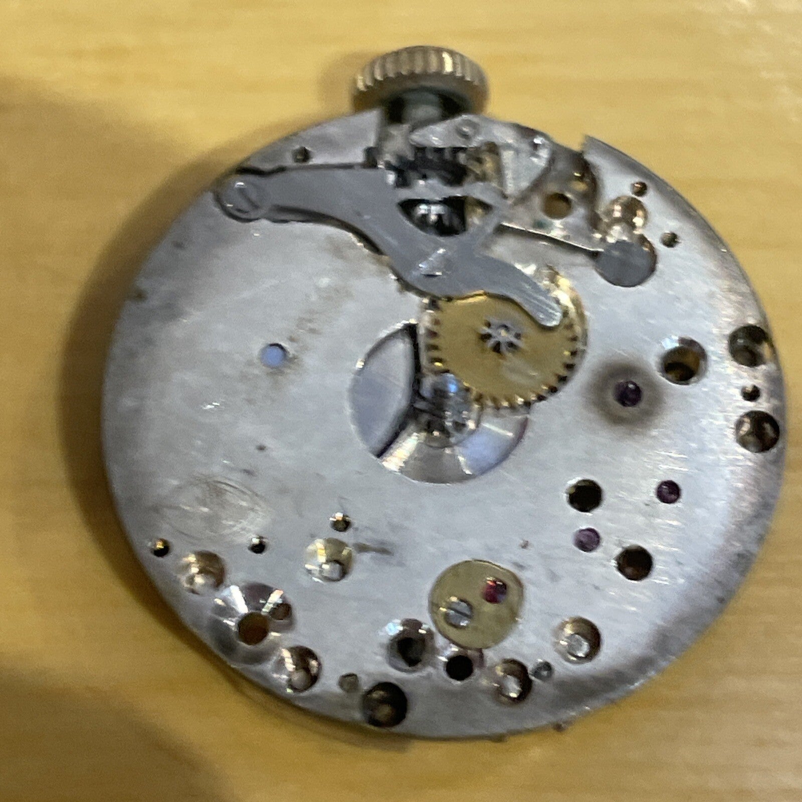 Raymond J65 Watch Movement OKish Balance Ref J65
