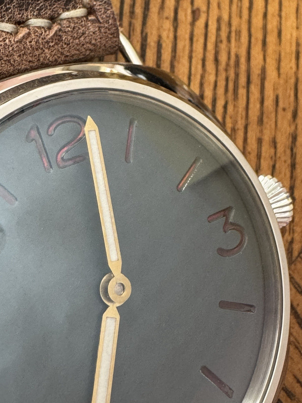 German Diver Style Homage Watch Sea Gull ST36 Custom Dial Hands & Strap