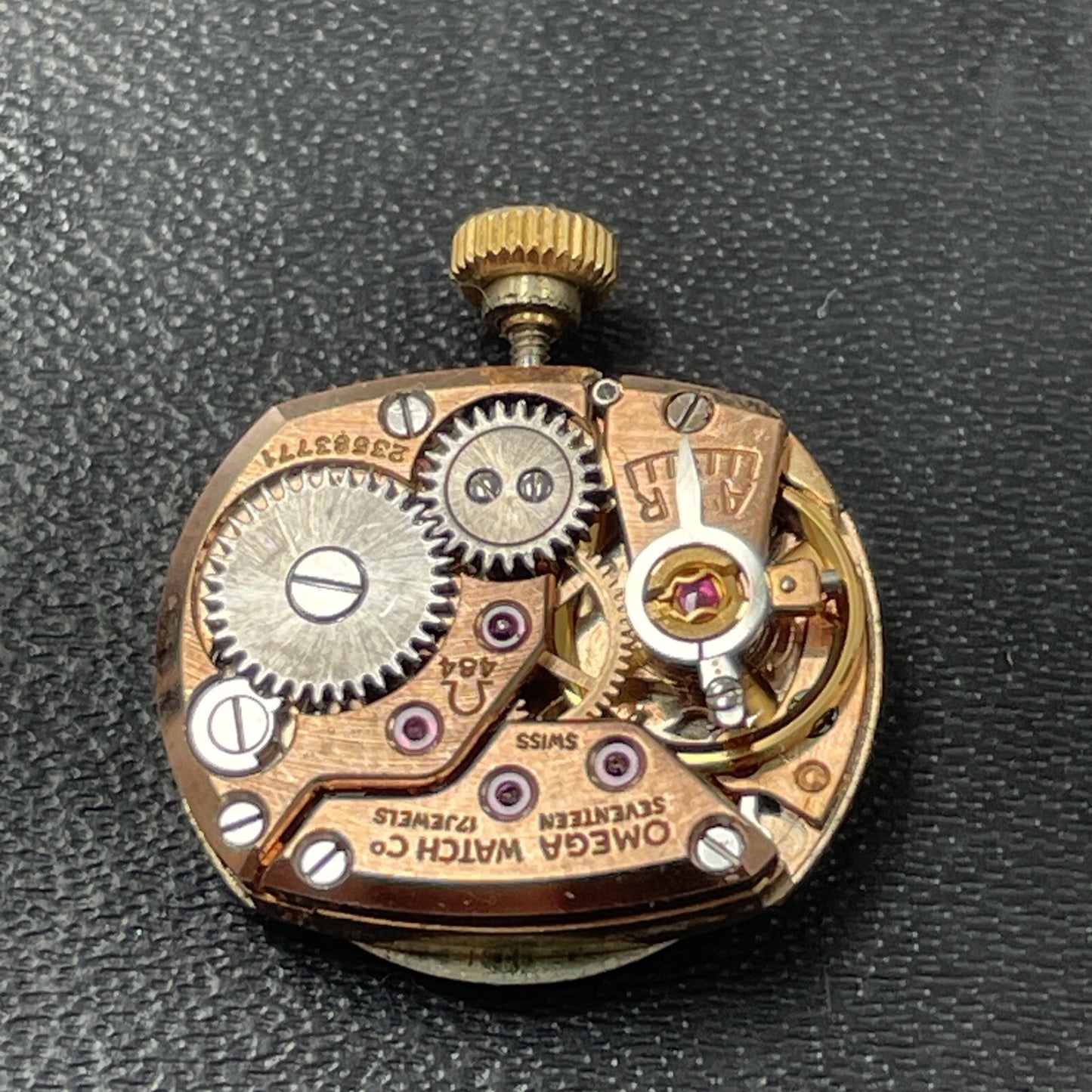 Omega 484 & Signed Crown Movement Running Ref P43