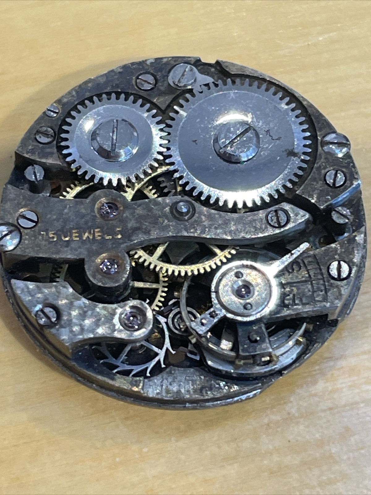 Manzoni Arogno Cal 18 23.6mm Watch Movement OK Balance Ref J62