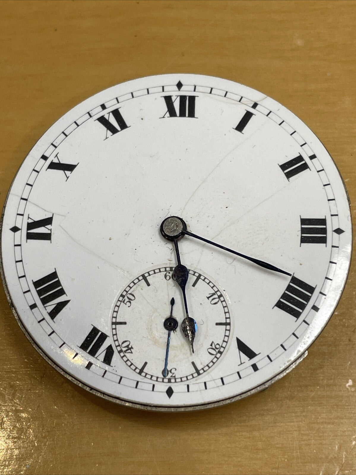 Record Cal 432 Hunter Pocket Watch Movement 16s 19’’’ For Spares Repair LG0-16