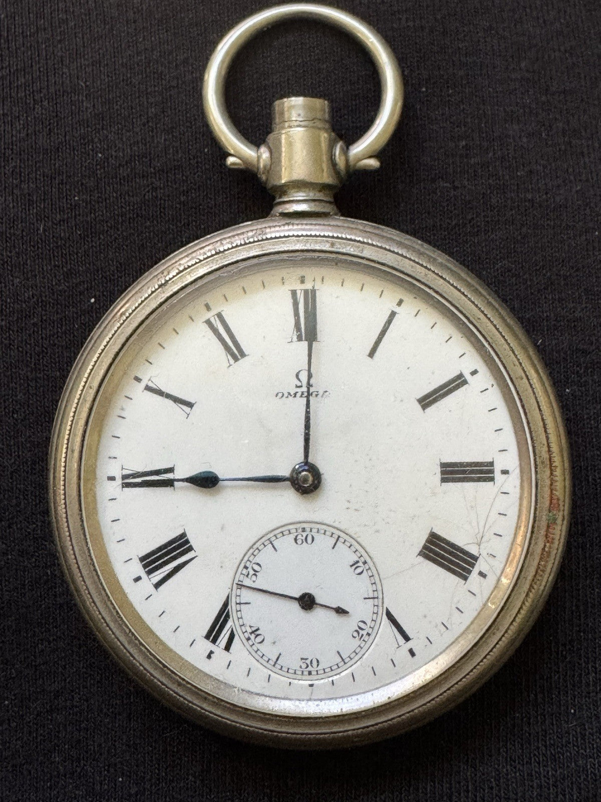 WW1 Era Ca 1915 Omega Pocket Watch Serviced