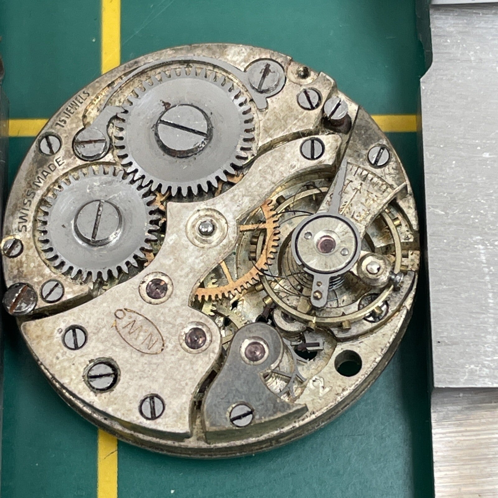 Schild Freres  Eterna 10.5 Ligne Full Watch Movement For Spares Repair S6