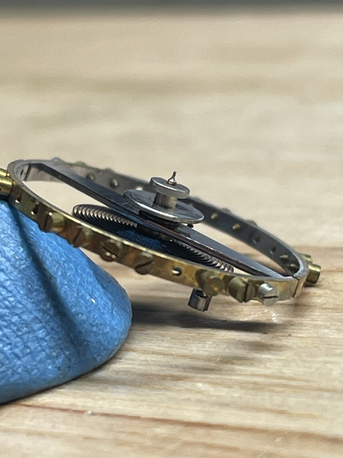 Genuine Rolex Balance complete for  GS MK2 Cal 526 With New Staff Fitted.