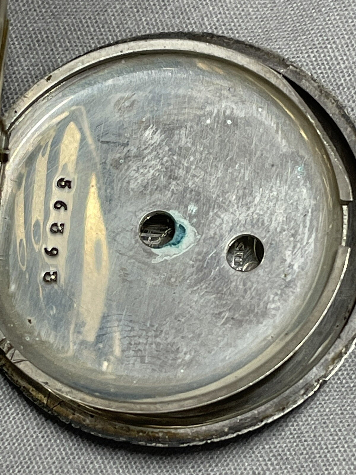 1882 Fine Silver Fob Watch Good Balance Immaculate Case. Whistlers Mother Link?