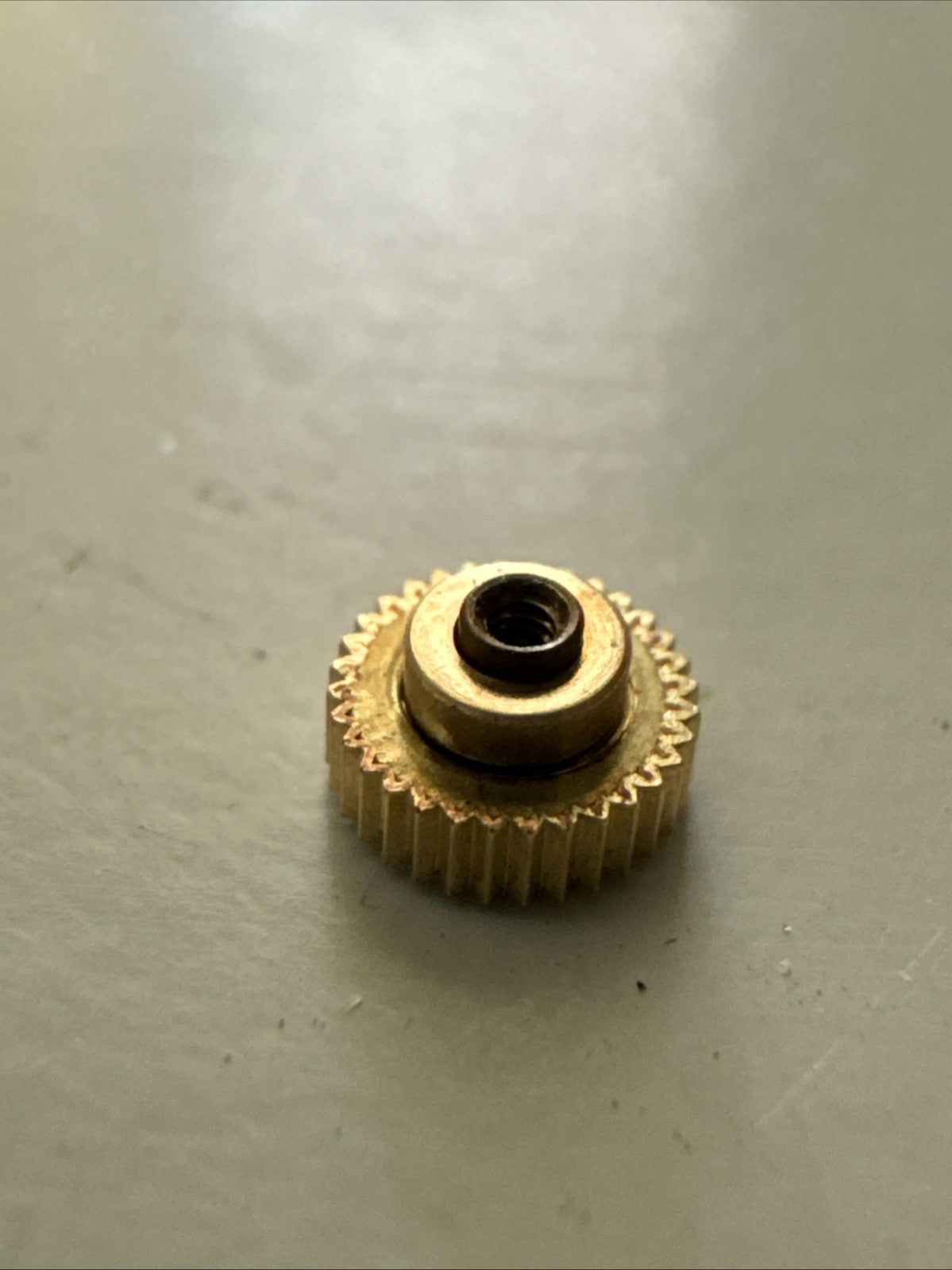 NOS Omega Gilt Winding  Crown Dust proof 4.30mm 0.9mm Thread Ref C57