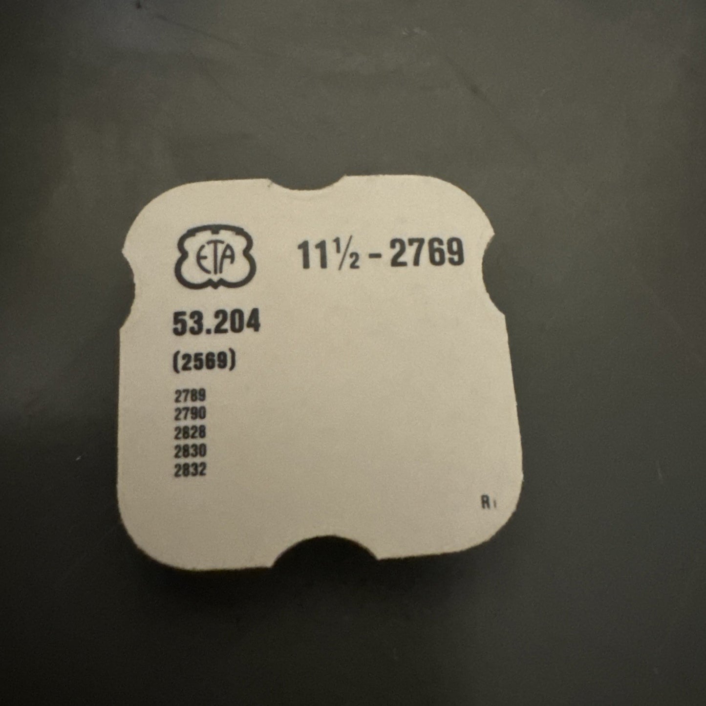 ETA 2769 Double Corrector Ref LG1-21