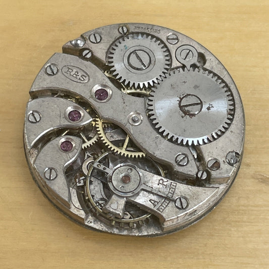 Rotherhams 10.5 Ligne Watch Movement Shot Balance Ref LG14-90