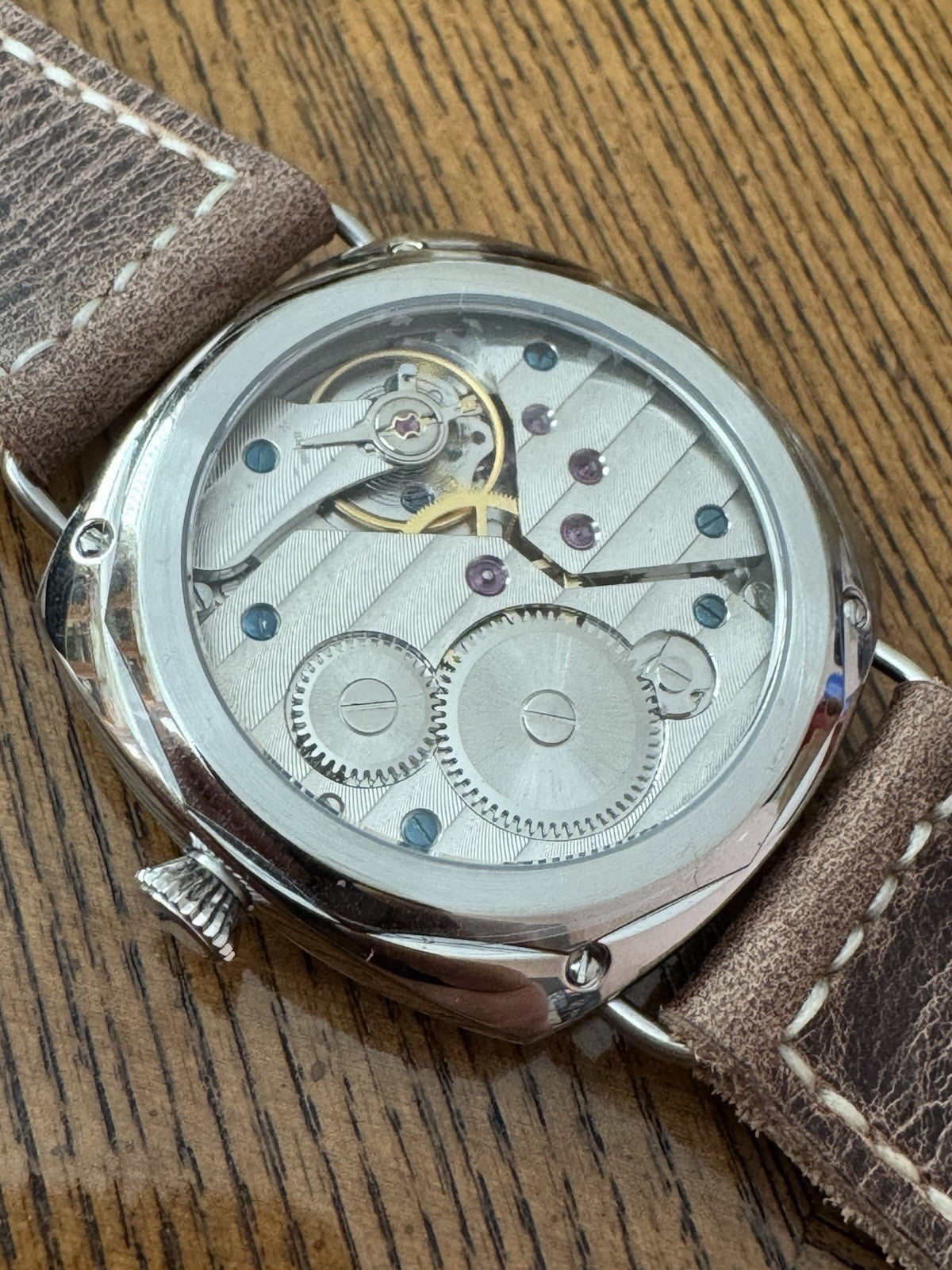 German Diver Style Homage Watch Sea Gull ST36 Custom Dial Hands & Strap