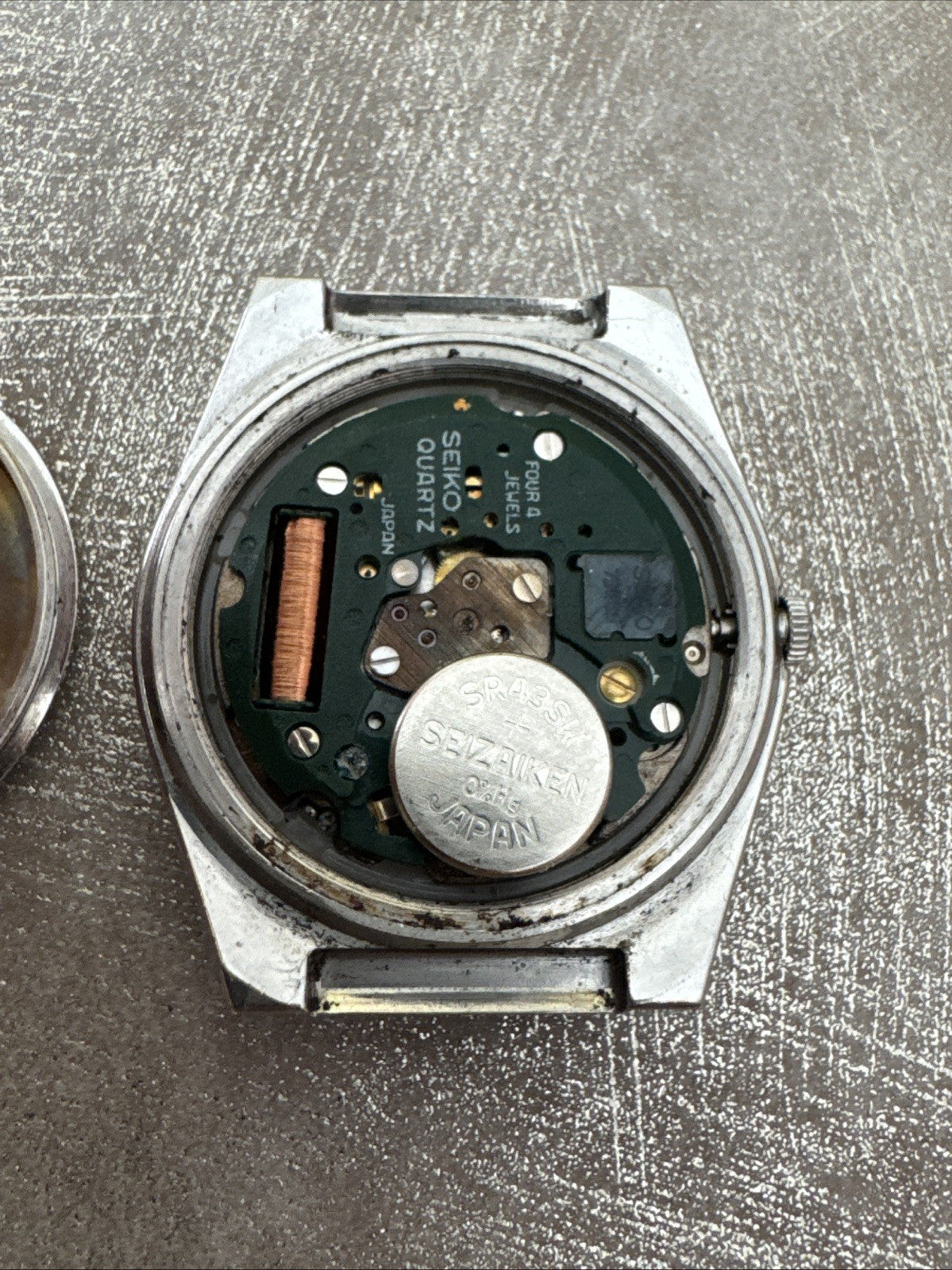 Mens 1978 Seiko Quartz 7546-8320 Pulsing