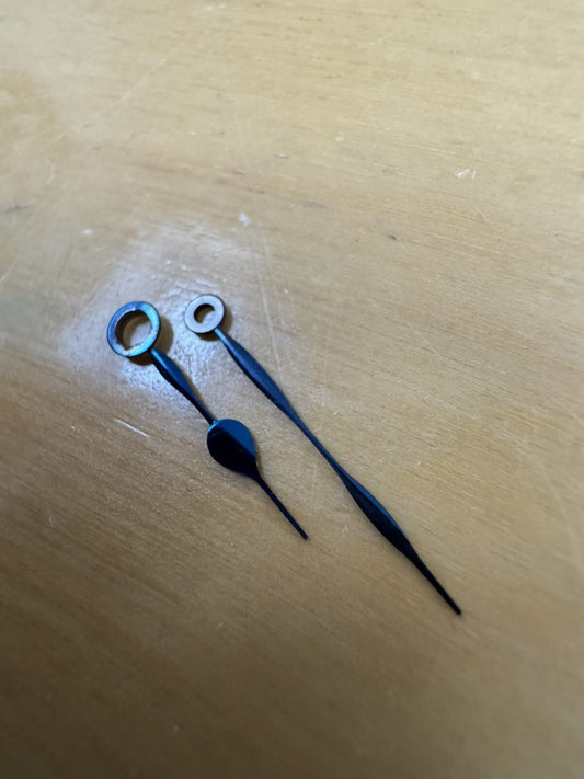 Vintage Heat Blued Hands Unitas 6497 6498