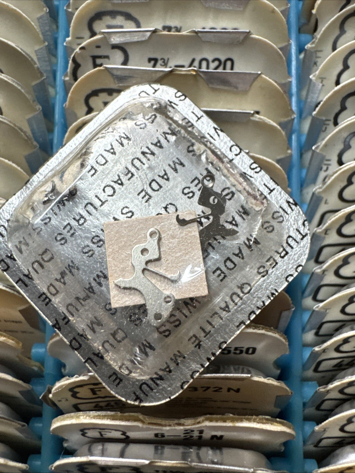 NOS OEM Enicar 672  Setting Lever Spring X1 Ref LG16-BT