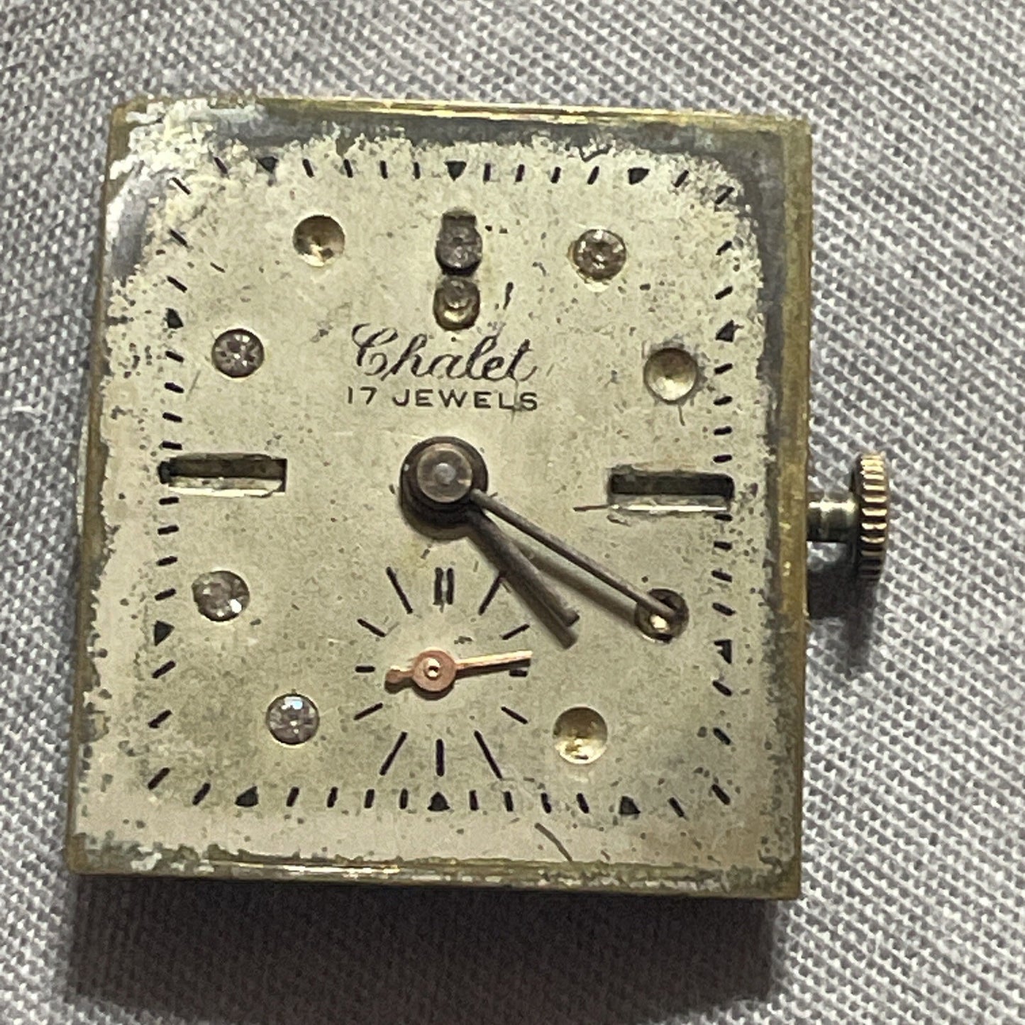 AS A Schild 970 Watch Movement For Parts Repair XR7