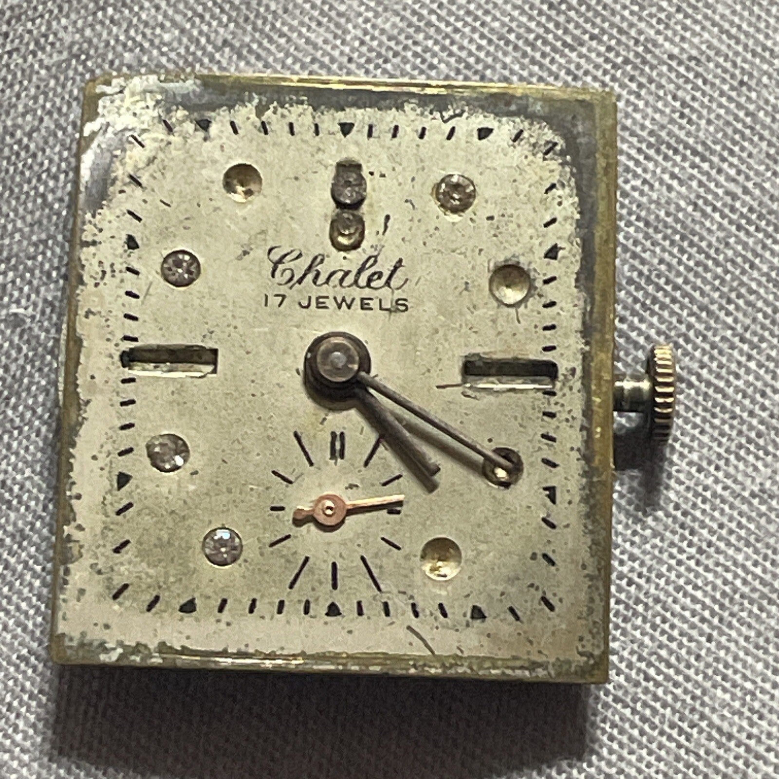 AS A Schild 970 Watch Movement For Parts Repair XR7