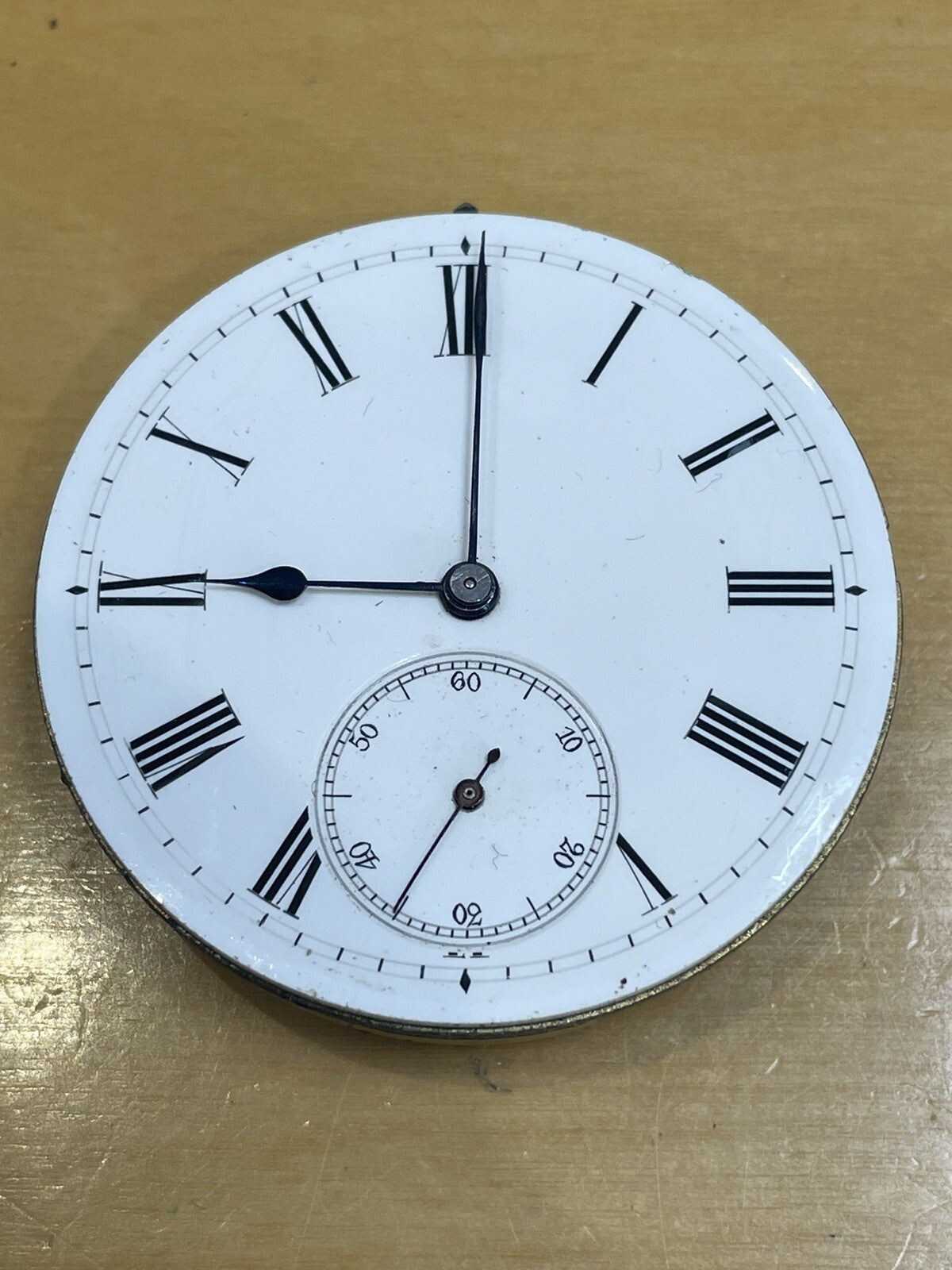 H Samuel 16s Pocket Watch Movement Running