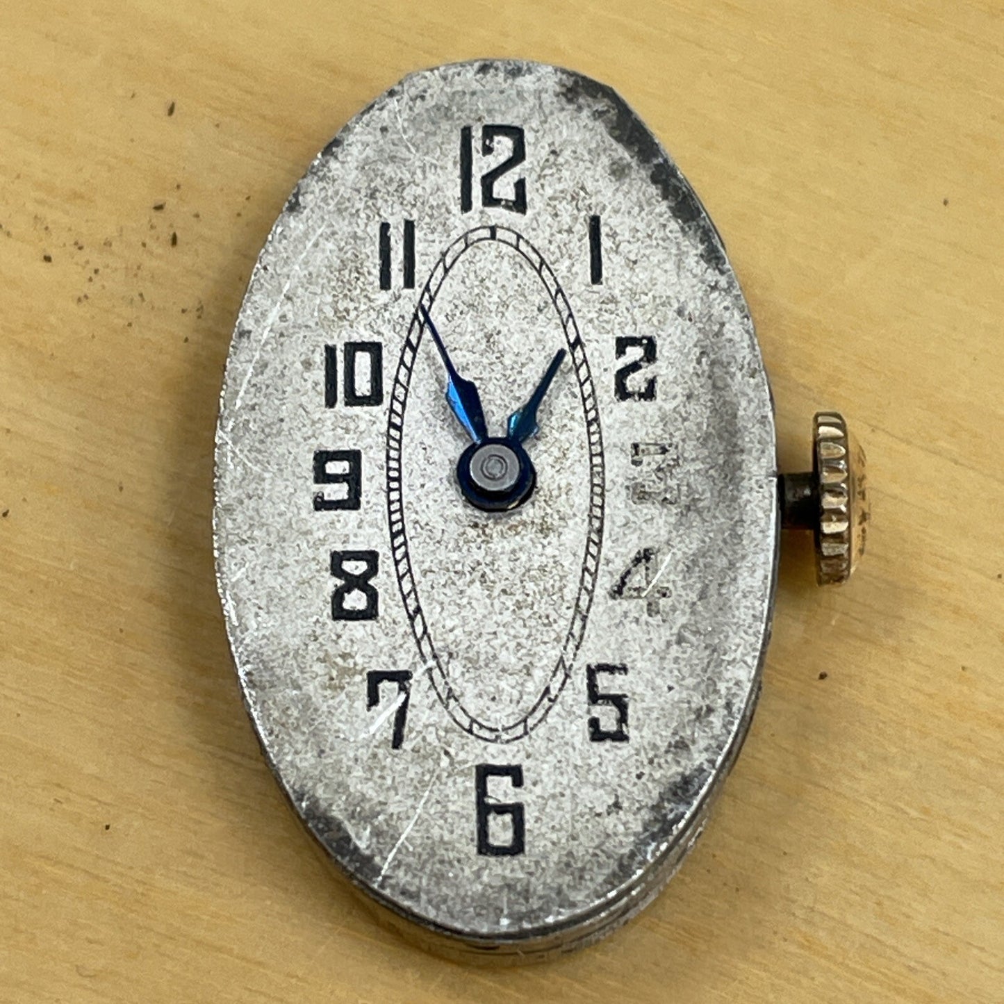 Fortis Watch Movement For Parts Spares Repair Good Balance H4