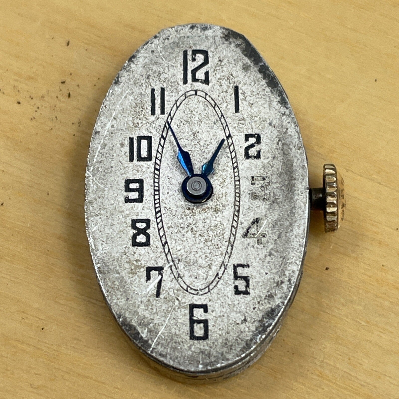 Fortis Watch Movement For Parts Spares Repair Good Balance H4