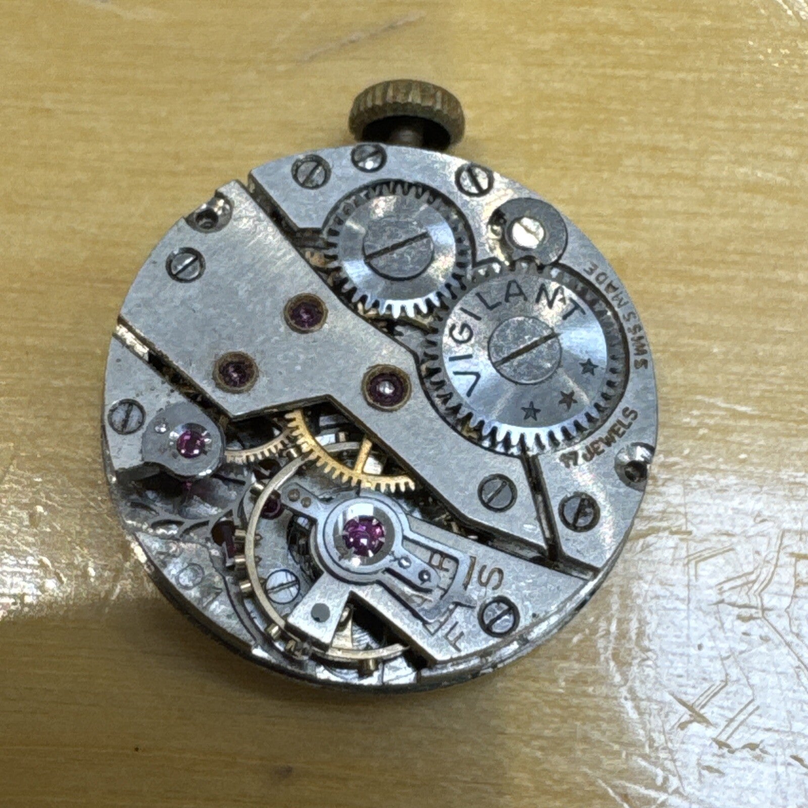 Unitas 200 201 Movement For Parts Ref N84