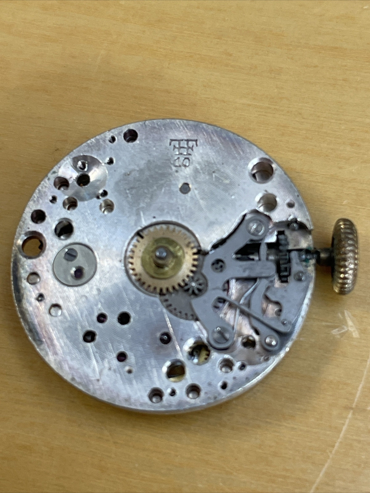 FHF Cal 10 Watch Movement  OK Balance Ref J56