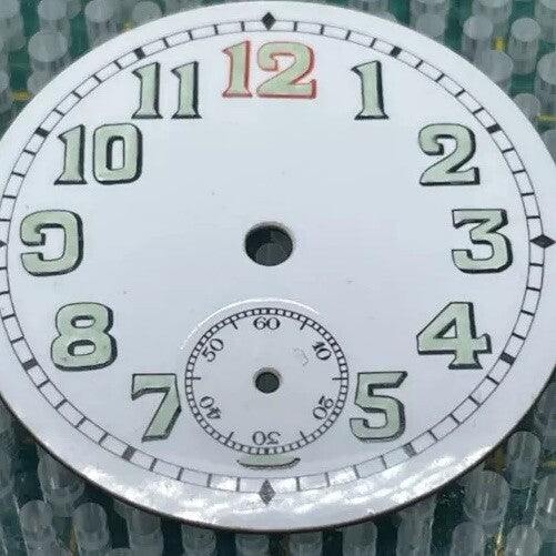 Vintage Watch Lume Restoration Custom Mixed Aged Super Luminova