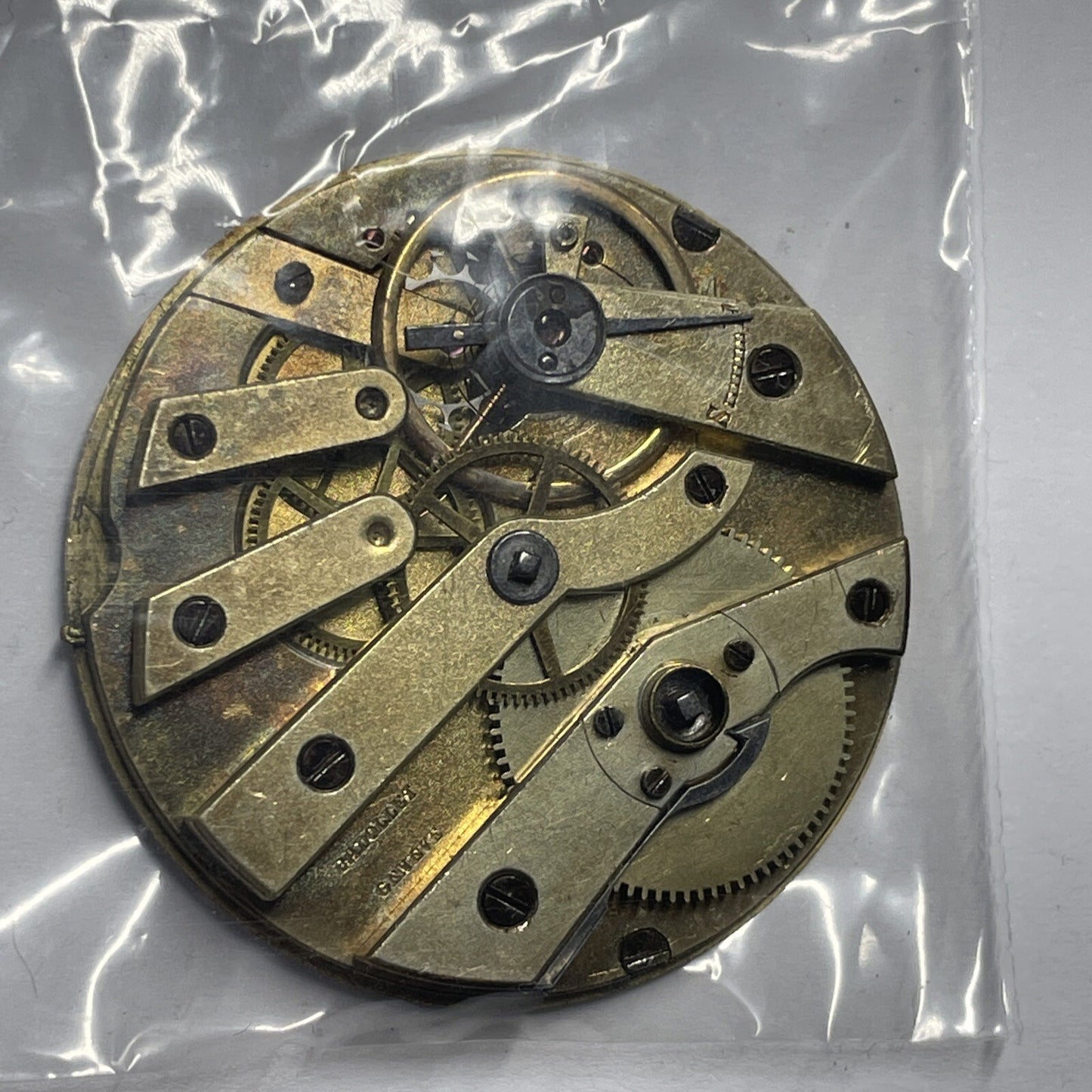 Badollet Geneve Movement For Parts Spares Repair Good Balance Ref E