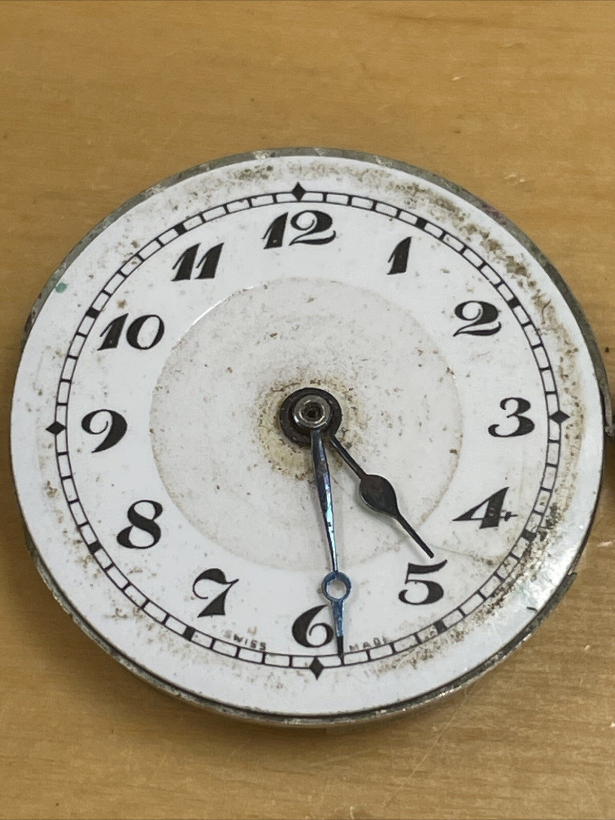 FHF 1 Sweep Seconds Movement For Parts Spares Repair Ticking Reg LG10-3