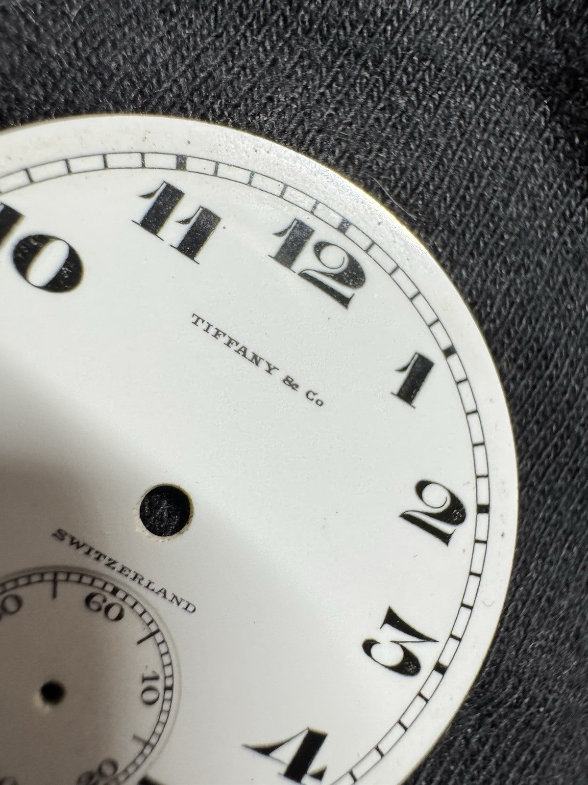 Tiffany & Co Watch Dial Longines 13.33 13.34 Ca 1910 - 1920